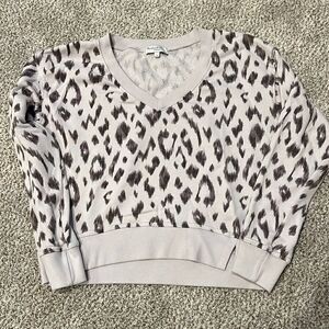 Michael Stars V Neck Sweatshirt